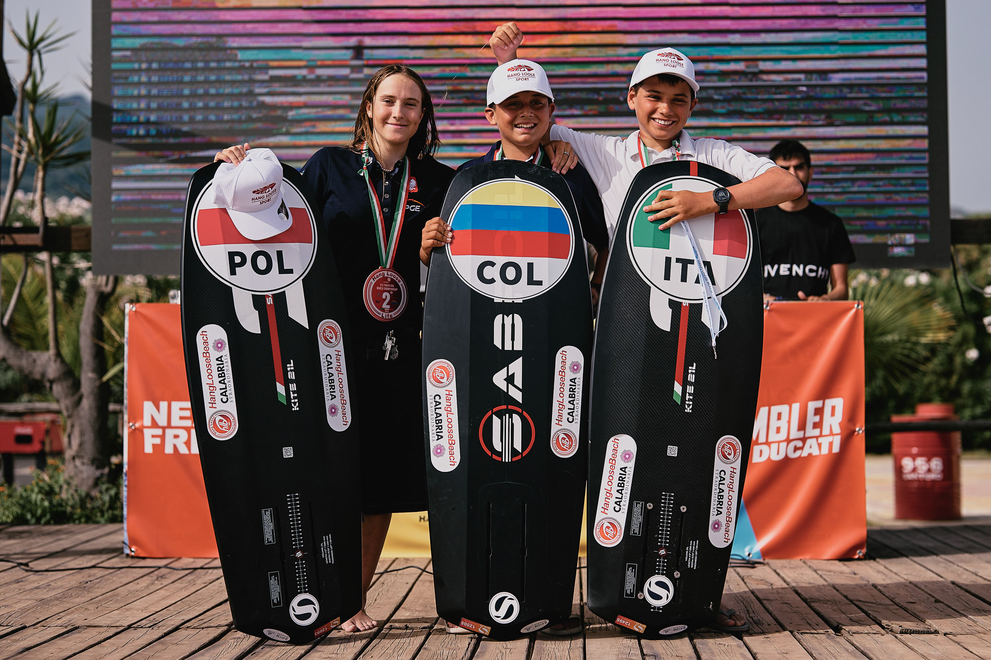 U15 podium