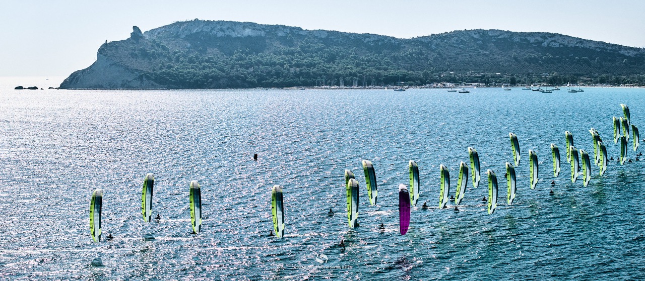 KiteFoil World Series Italy: KiteFoilers relish a return to Poetto Beach