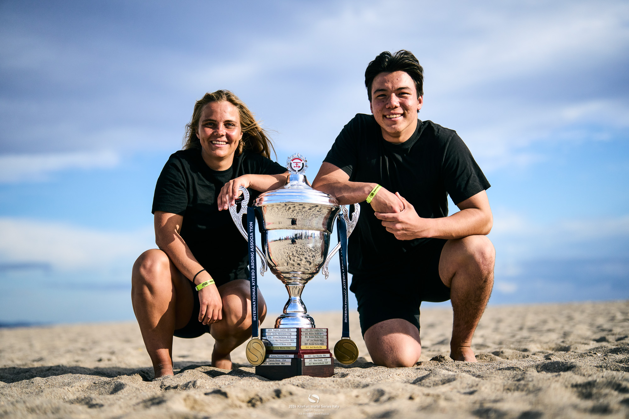 Season titles for Sardinian winners Kampman and Maeder