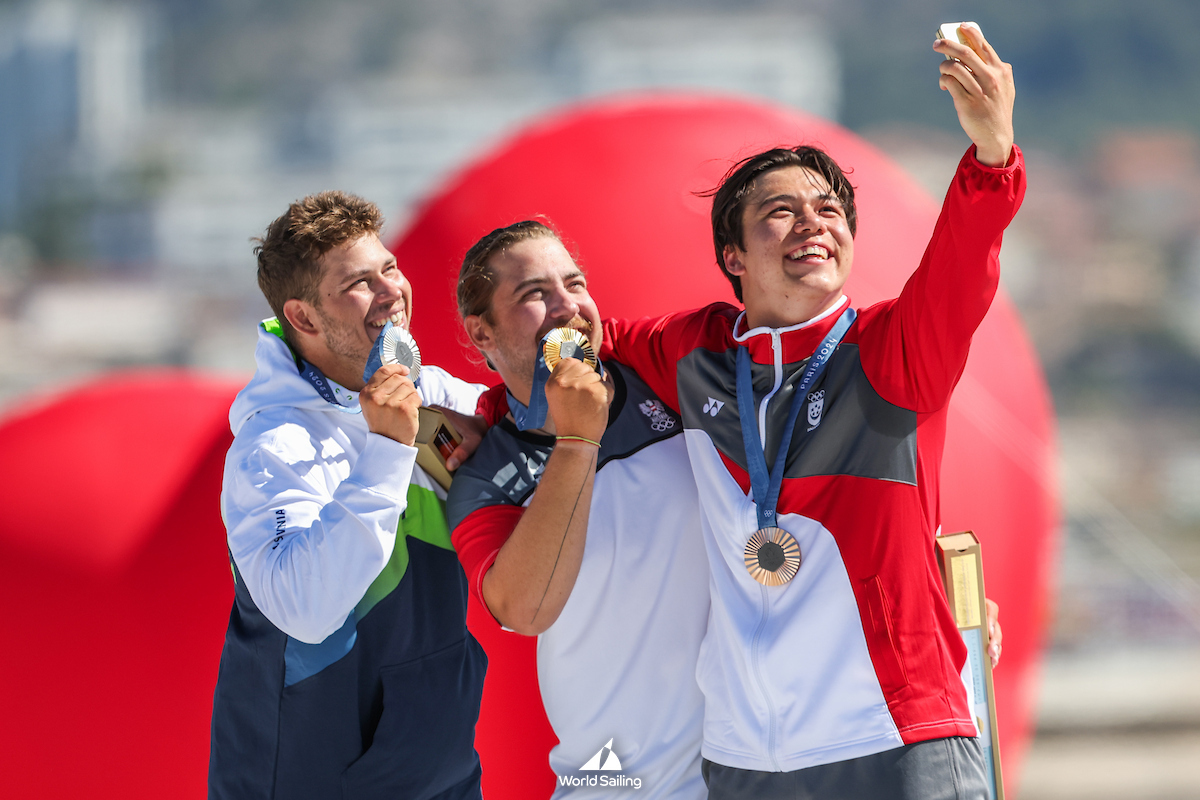 © World Sailing: Men's Olympic podium