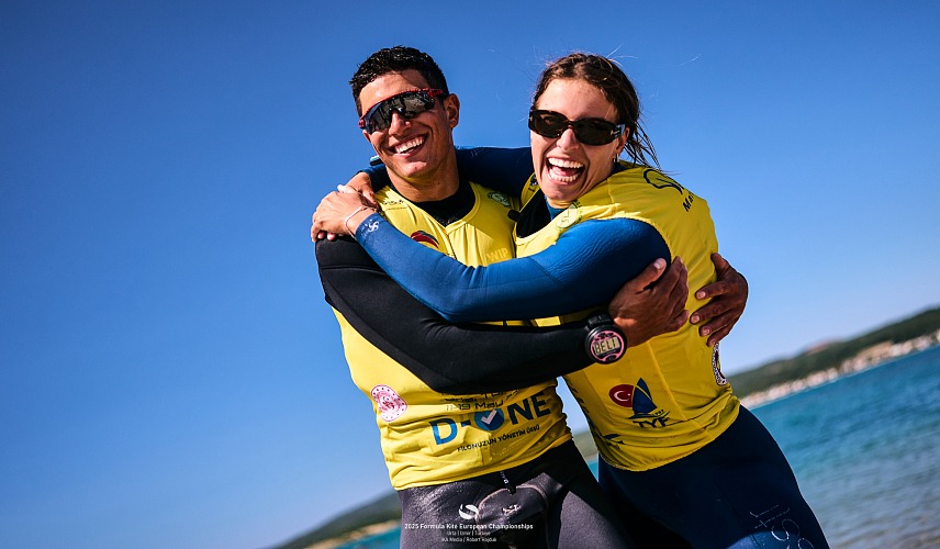 © IKA media/Robert Hajduk:  Second European title for Riccardo Pianosi [ITA], third for Lauriane Nolot [FRA]